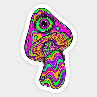 Magic mushroom Sticker